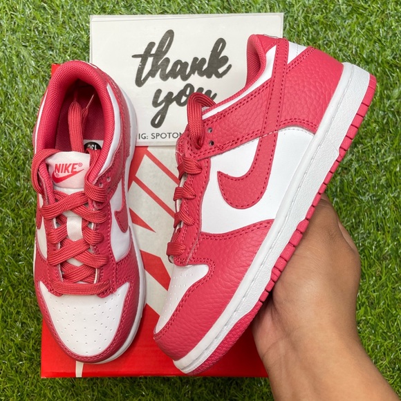 Nike Dunk ‘Archeo’ White Gypsy Rose (Preschool) - Picture 1 of 7